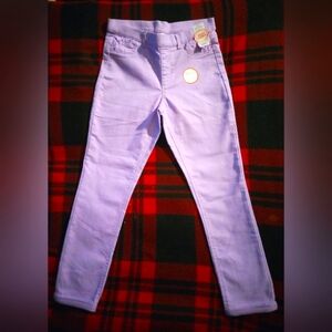 Purple Wonder Nation Girls Stretch Casual Pants XL/XG 14-16